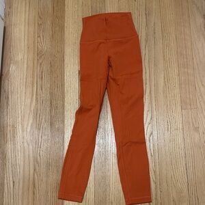 lululemon athletica Kids Orange Leggings